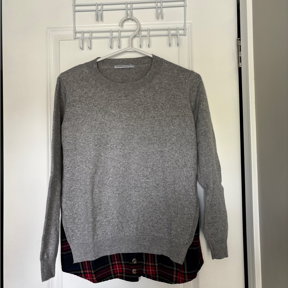 Goodnight Macaroon Men's Heather Gray Crewneck Sweater
